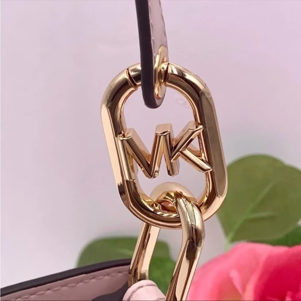 Michael Kors Trisha Medium Logo Crossbody Bag - Picture 9 of 15